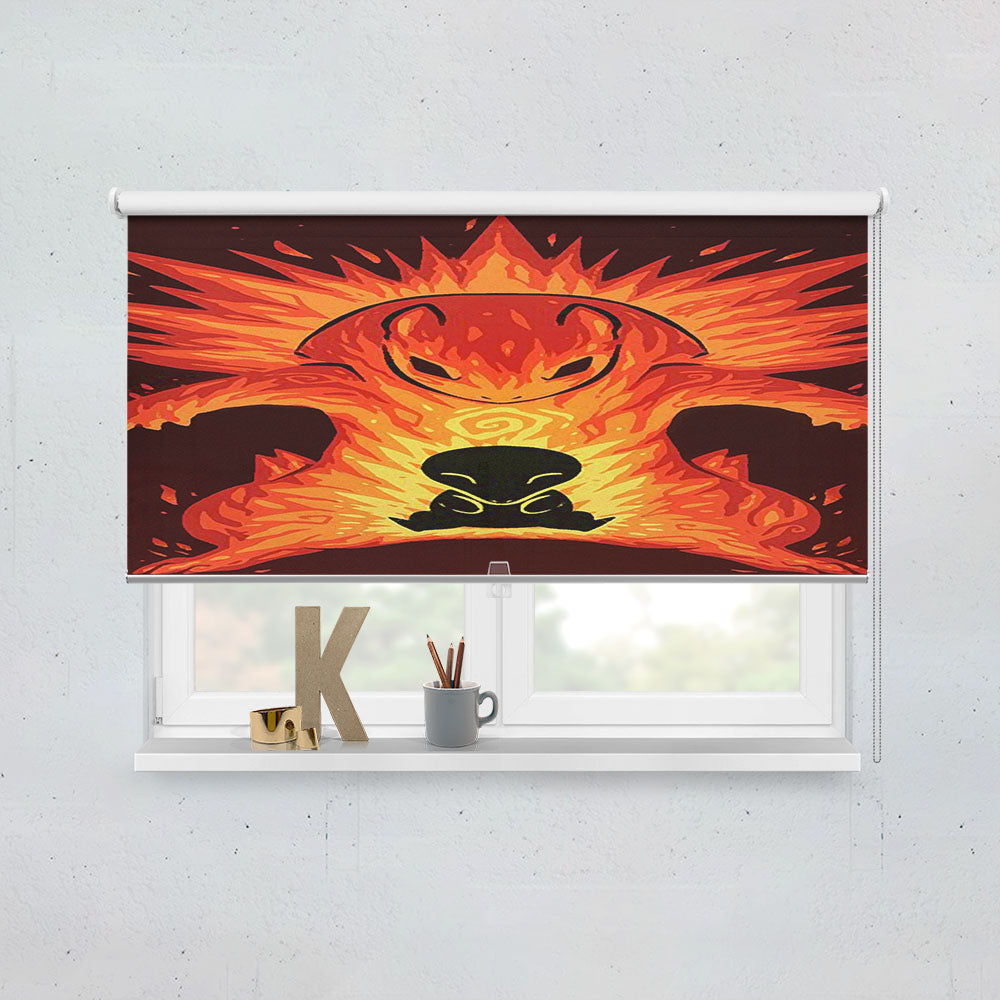 Cyndaquil And Typhlosion Pokemon Explosion Window Roller Blinds Shades