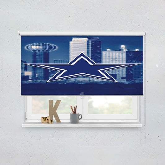 Dallas Cowboys City Themed Window Roller Blinds Shades