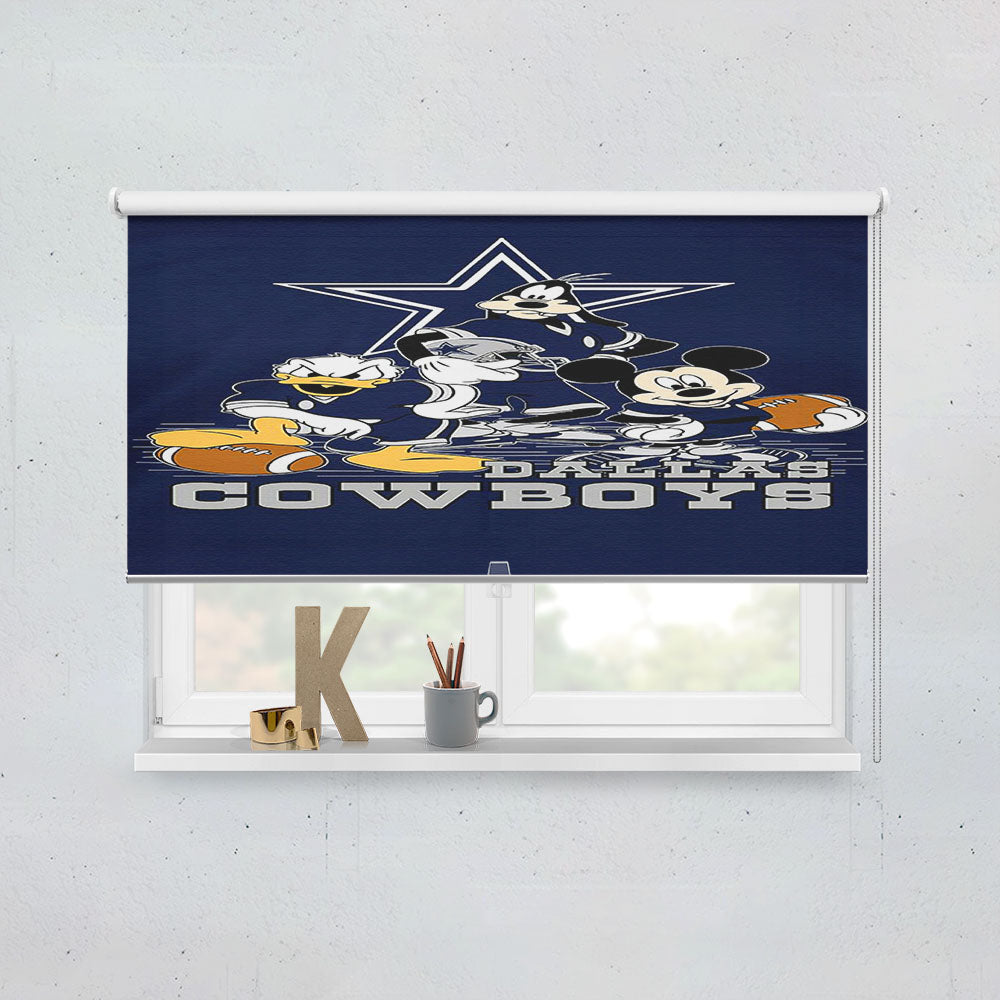 Dallas Cowboys Disney Window Roller Blinds Shades