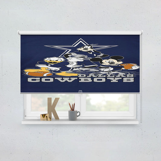 Dallas Cowboys Disney Window Roller Blinds Shades