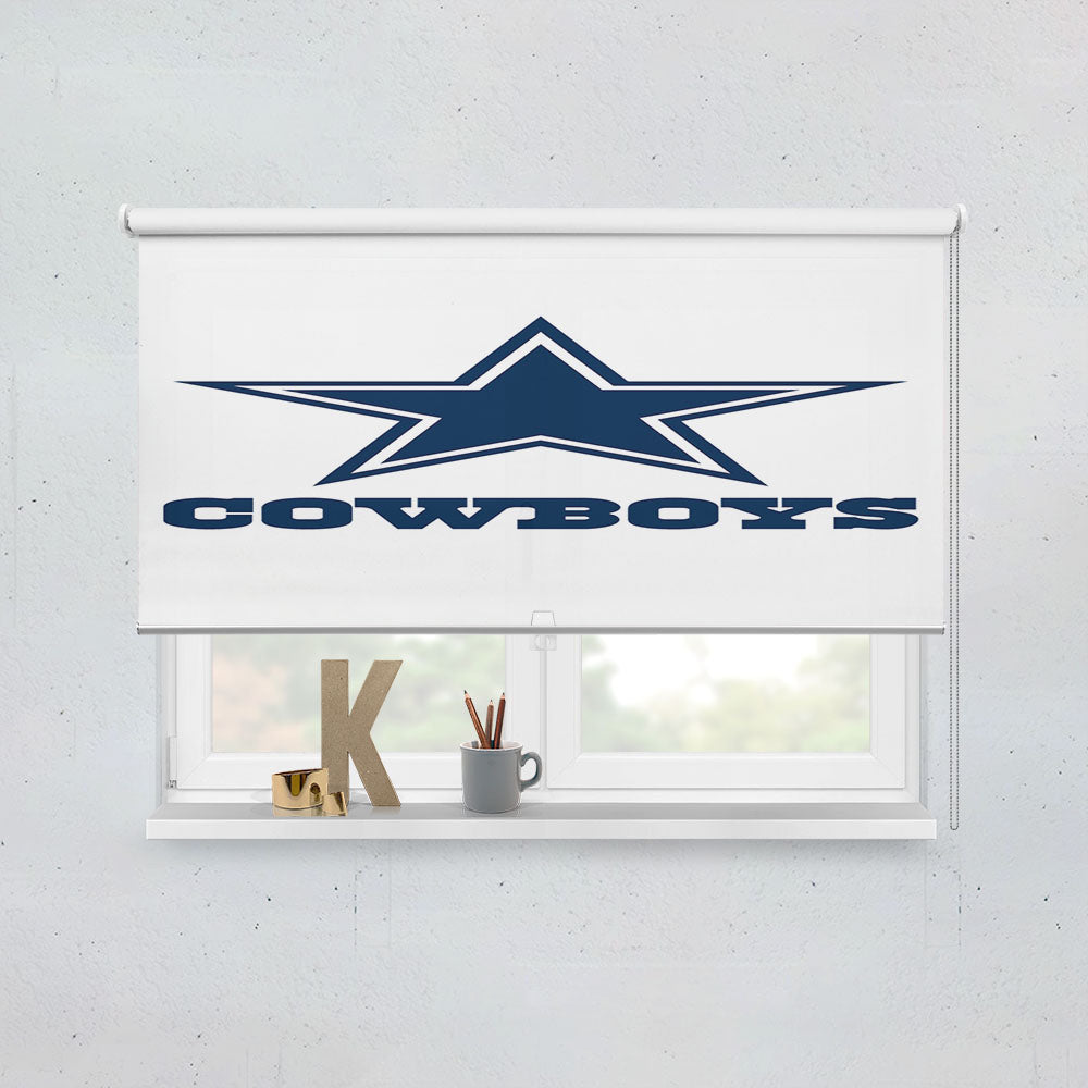 Dallas Cowboys Football Logo Window Roller Blinds Shades