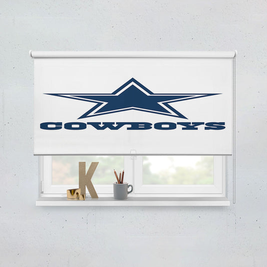Dallas Cowboys Football Logo Window Roller Blinds Shades