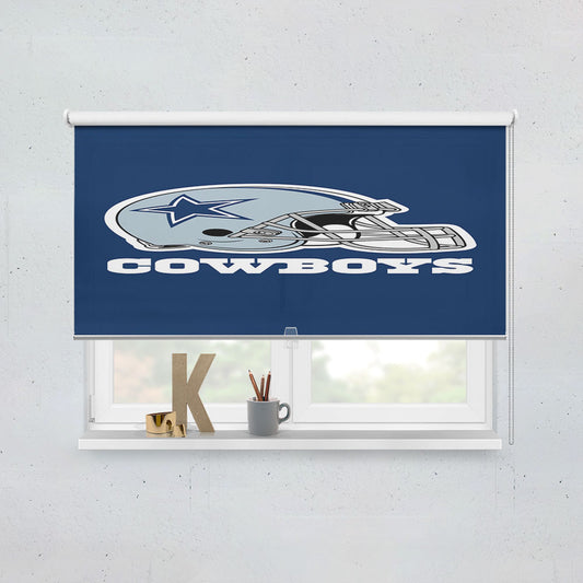 Dallas Cowboys Helmet Logo Window Roller Blinds Shades