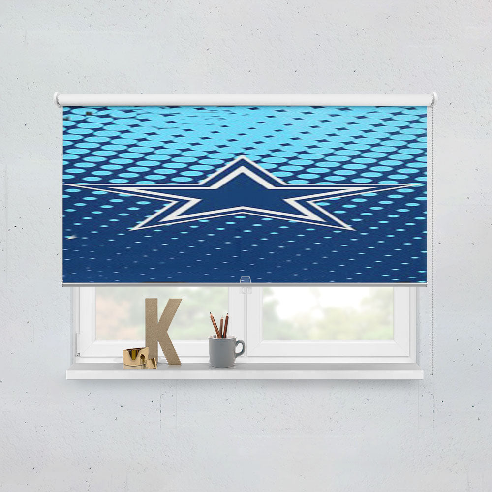 Dallas Cowboys Nfl Sport Window Roller Blinds Shades