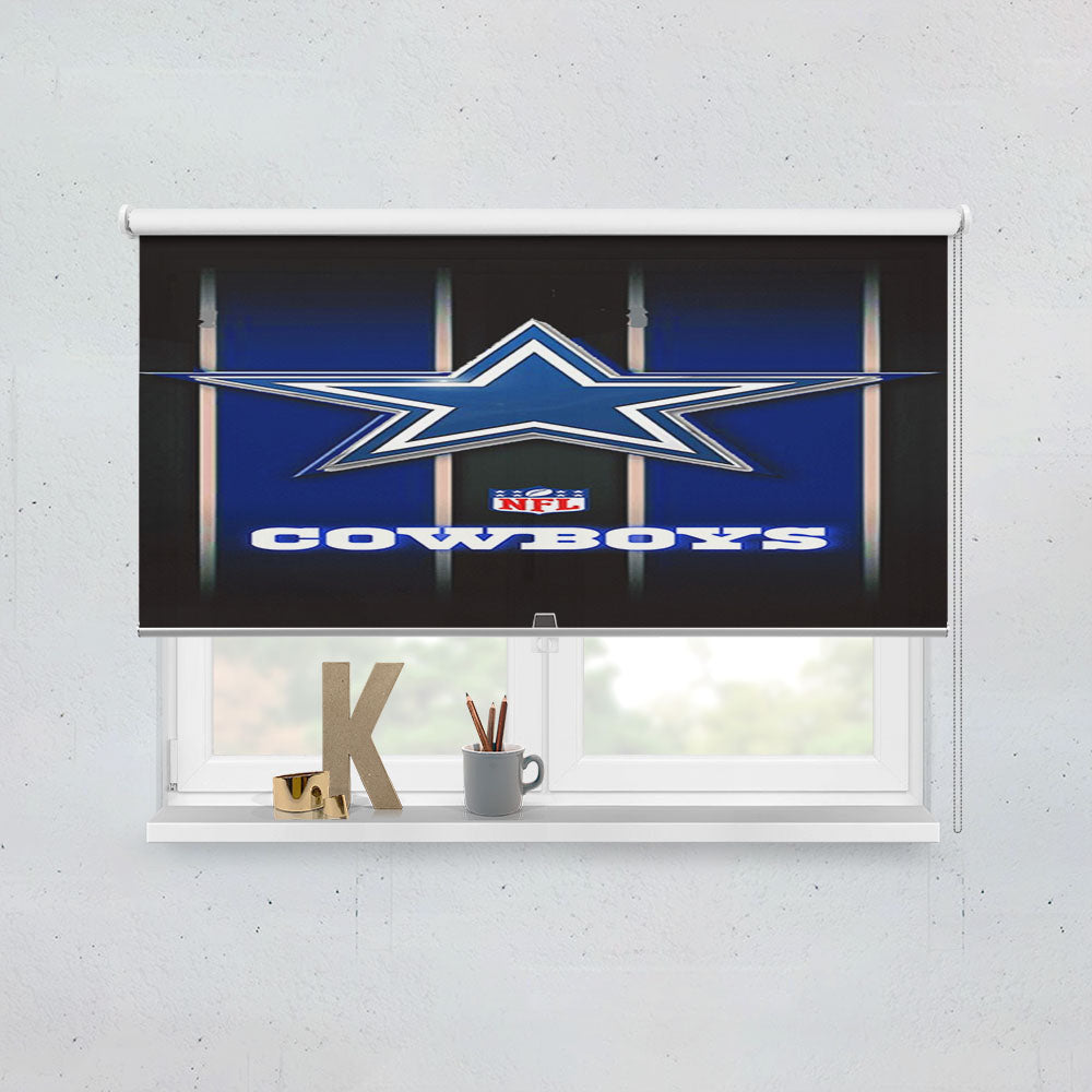 Dallas Cowboys Nfl Stripes New Window Roller Blinds Shades
