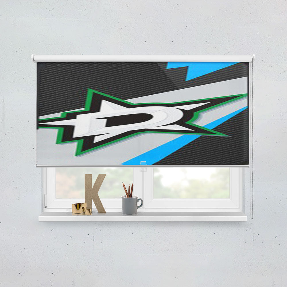 Dallas Stars Nhl Sport Window Roller Blinds Shades