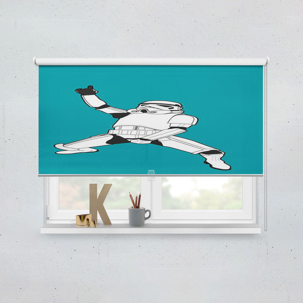 Dancing Storm Trooper Star Wars Window Roller Blinds Shades