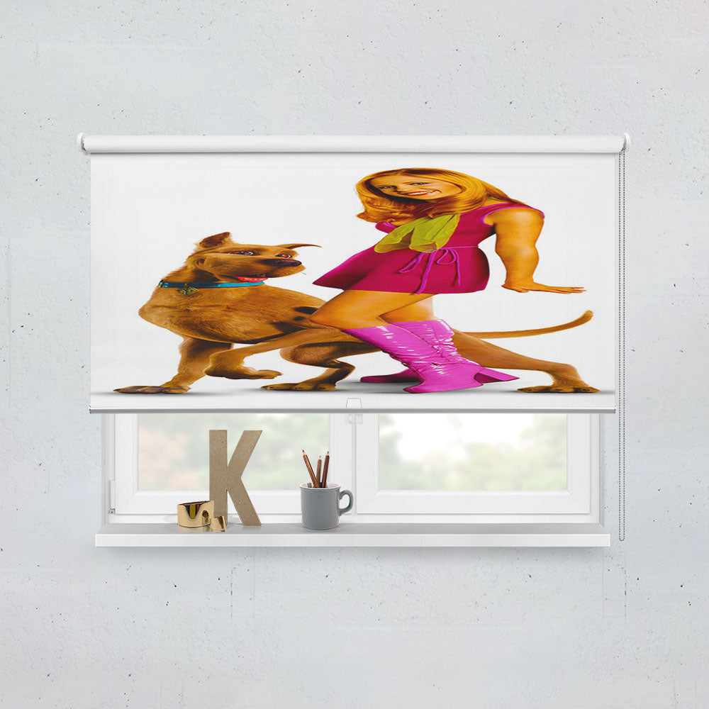 Daphne Blake And Scooby Doo Window Roller Blinds Shades