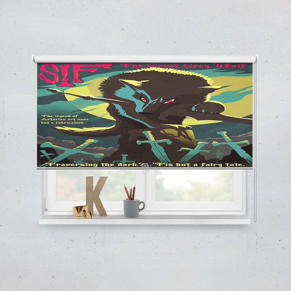 Dark Souls Sif Window Roller Blinds Shades