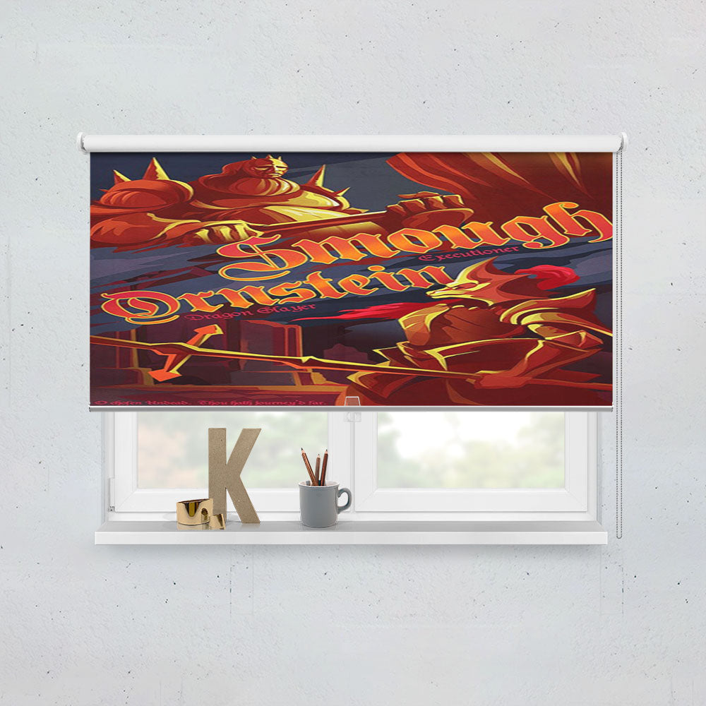 Dark Souls Smough Ornstein Window Roller Blinds Shades