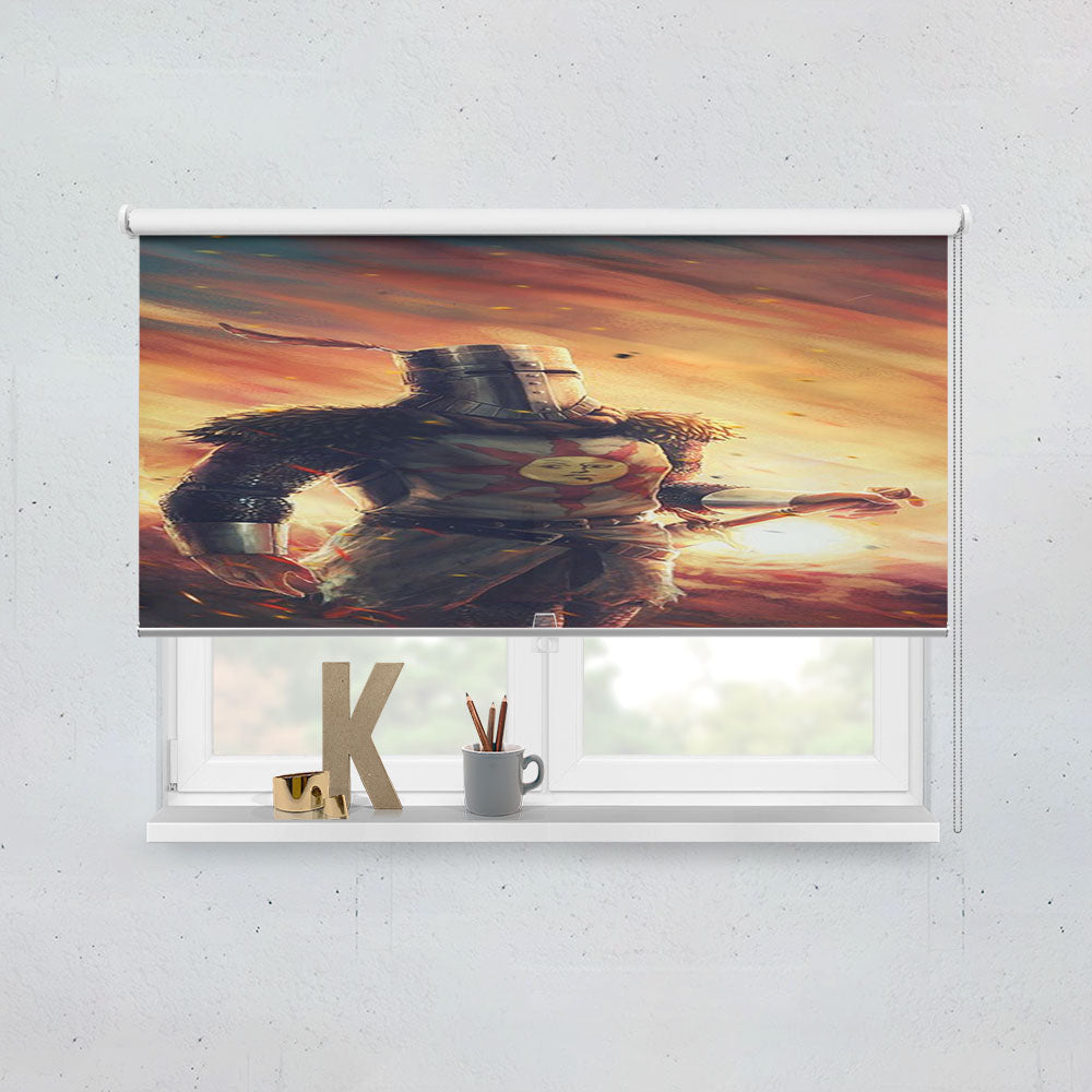 Dark Souls Solaire Fan Art Window Roller Blinds Shades