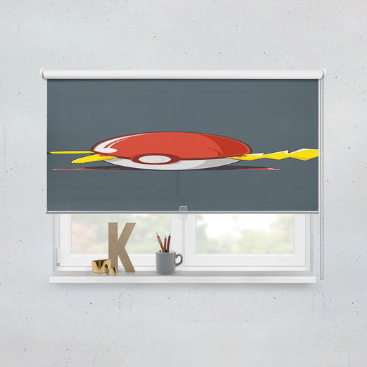 Deadly Pikachu Pokemon Window Roller Blinds Shades
