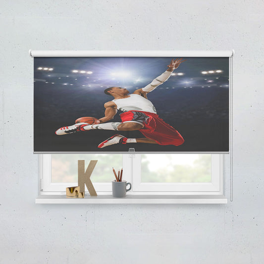 Derrick Rose Slam Dunk Window Roller Blinds Shades