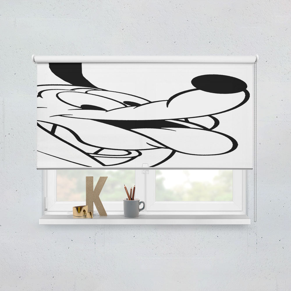 Disney Cartoon Cute Pluto Mickey Dog Window Roller Blinds Shades