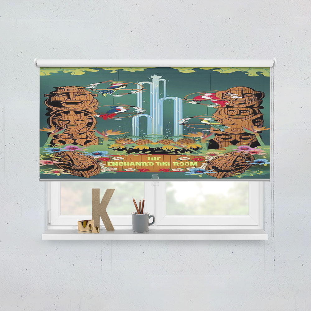 Disney Enchanted Tiki Room Window Roller Blinds Shades