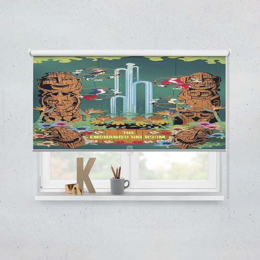 Disney Enchanted Tiki Room Window Roller Blinds Shades
