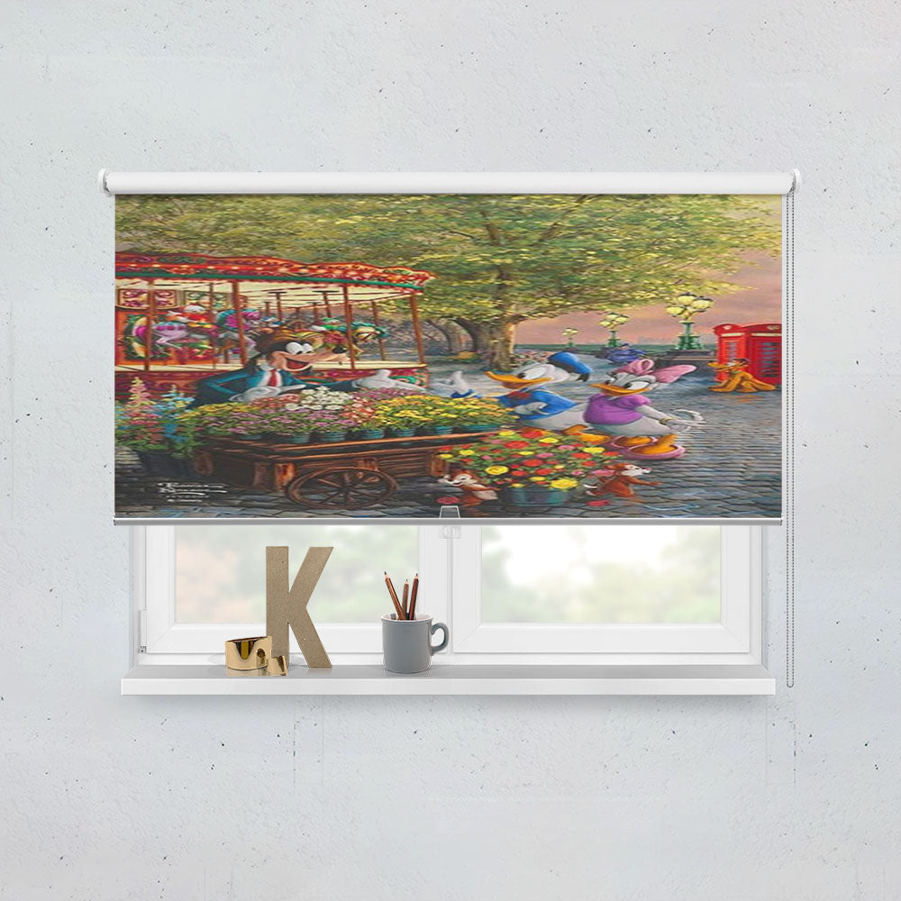 Disney Friends In London Window Roller Blinds Shades