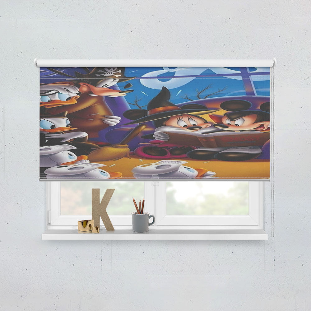 Disney Halloween With Mickey Mouse Window Roller Blinds Shades