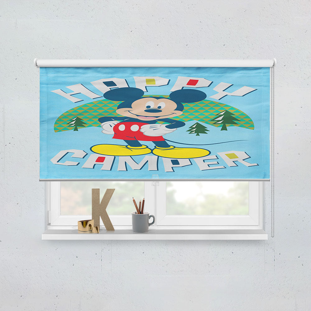 Disney Happy Camper Mickey Window Roller Blinds Shades