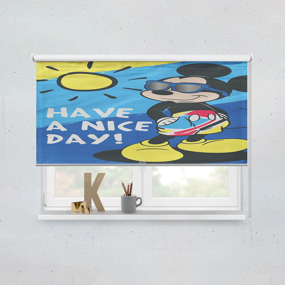 Disney Have A Nice Day Sunny Mickey Window Roller Blinds Shades