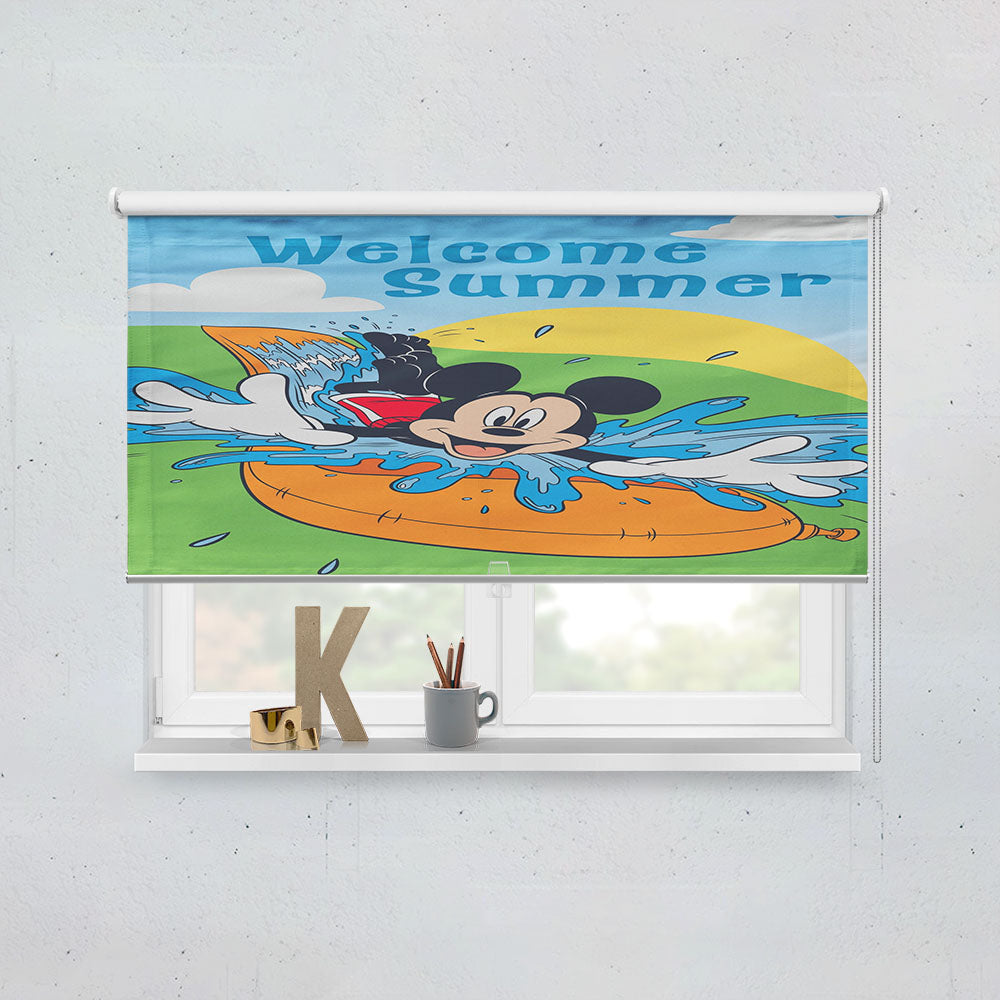 Disney Make A Splash Mickey Window Roller Blinds Shades