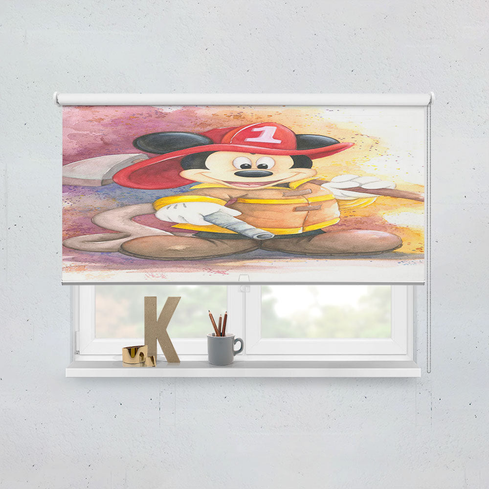 Disney Mickey Firefighter 2 Window Roller Blinds Shades
