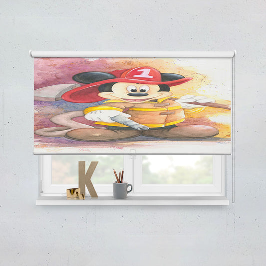 Disney Mickey Firefighter 2 Window Roller Blinds Shades
