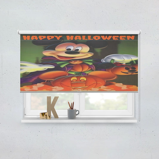 Disney Mickey Mouse Halloween Window Roller Blinds Shades