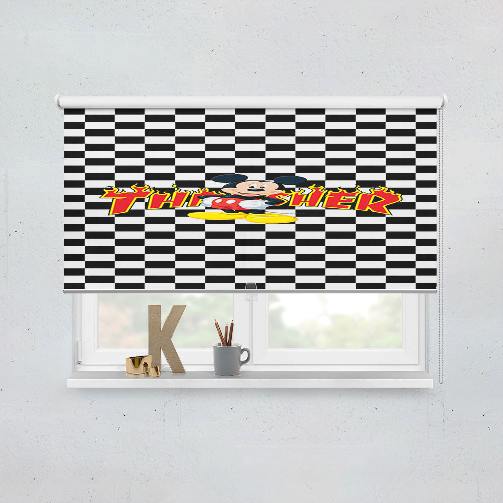 Disney Mickey Mouse Thrasher Window Roller Blinds Shades