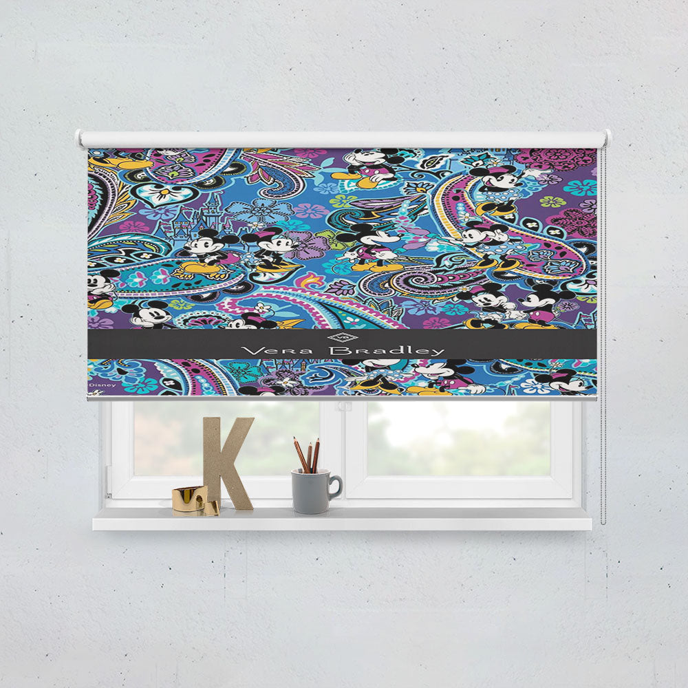 Disney Mickey Mouse Vera Bradley Window Roller Blinds Shades