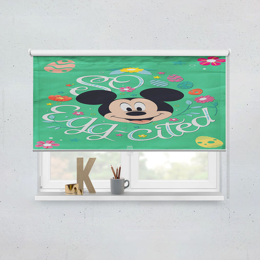 Disney So Egg-Cited Easter Mickey Mouse Window Roller Blinds Shades