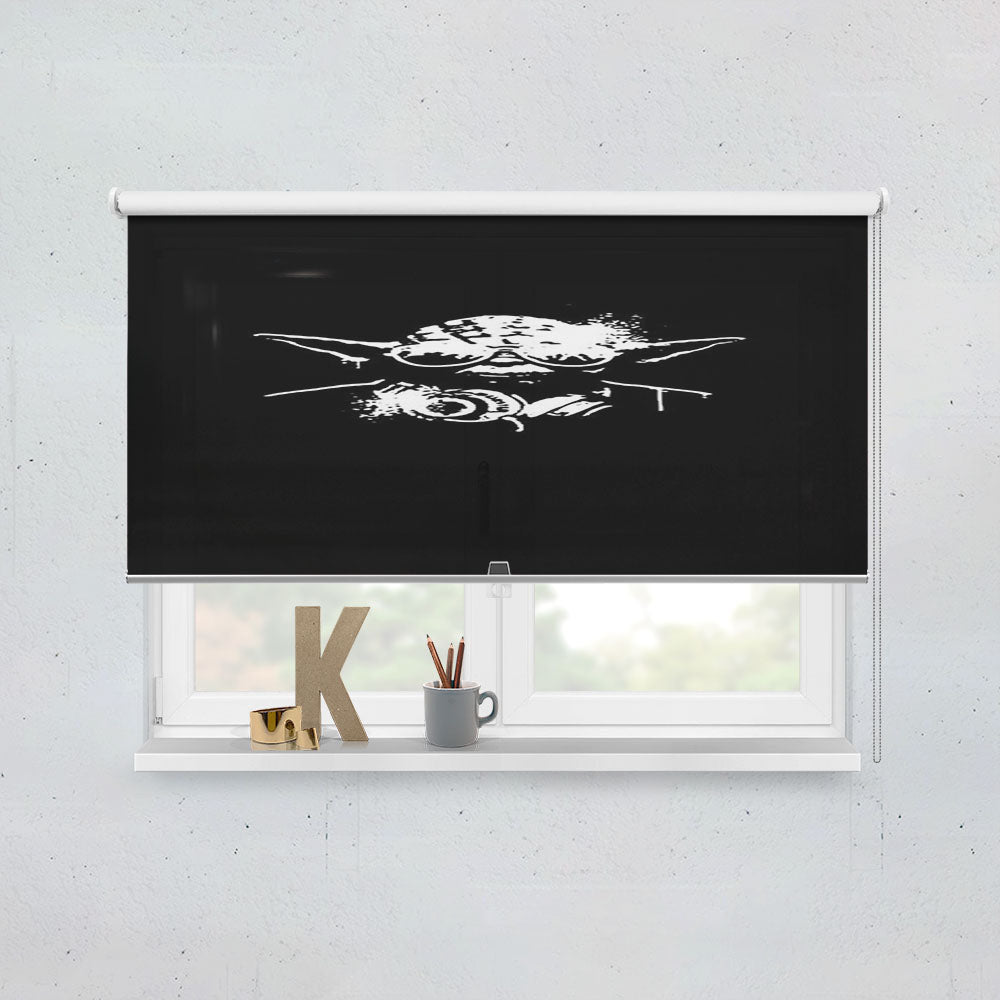 Dj Yoda Jedi Master Star Wars The Force Window Roller Blinds Shades