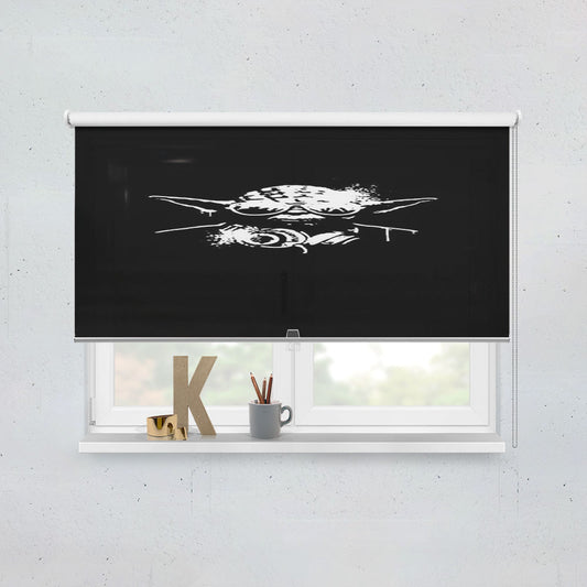 Dj Yoda Jedi Master Star Wars The Force Window Roller Blinds Shades