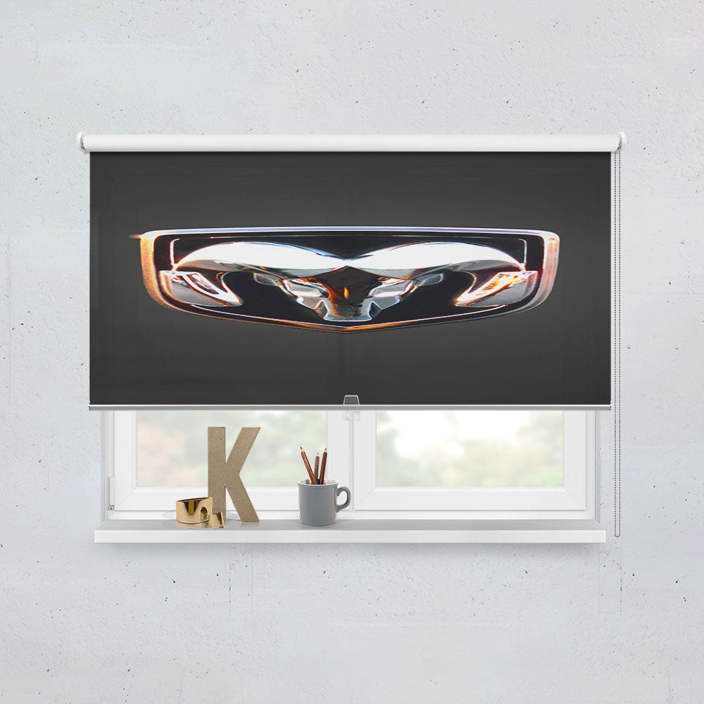 Dodge Ram Logo Window Roller Blinds Shades