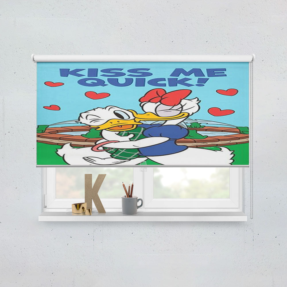 Donald & Daisy Kisses Window Roller Blinds Shades