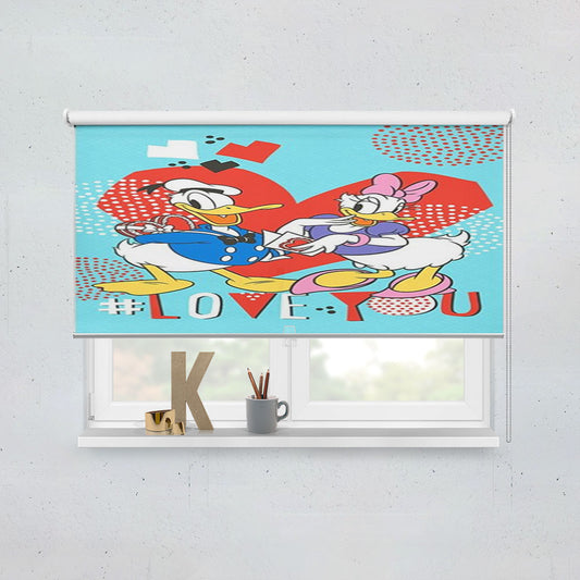 Donald And Daisy Sweethearts Window Roller Blinds Shades