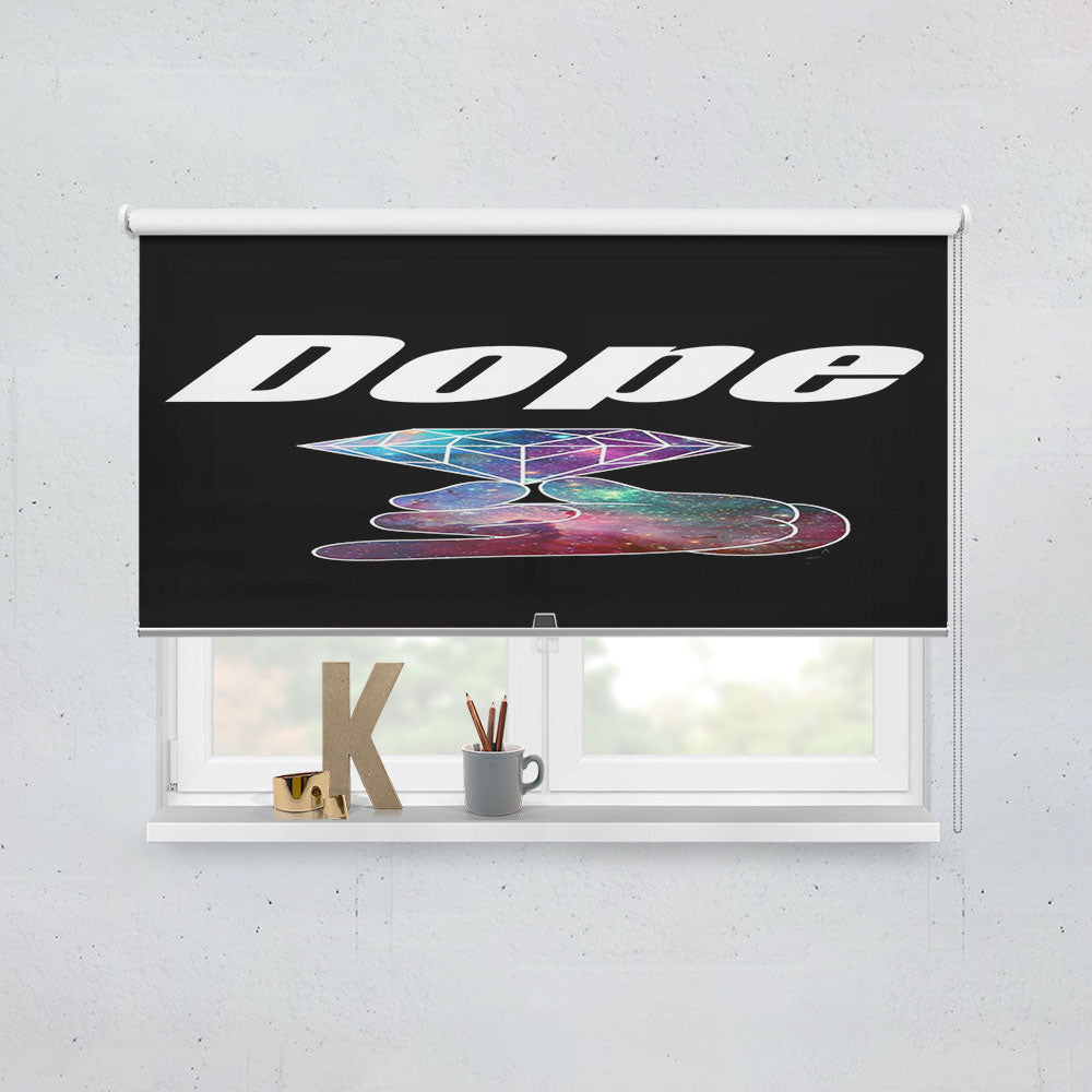 Dope Mickey Mouse Hand Window Roller Blinds Shades