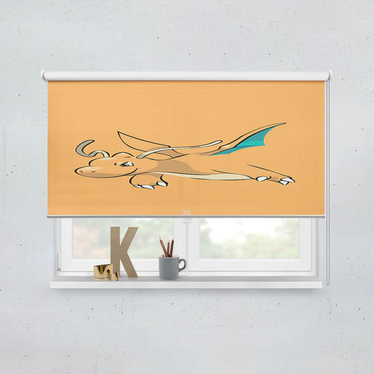 Dragonite Pokemon Window Roller Blinds Shades