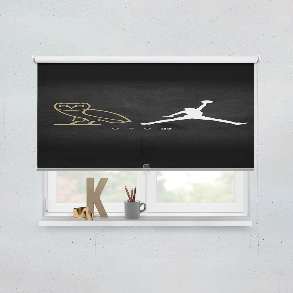 Drake Ovo X Jordan Window Roller Blinds Shades
