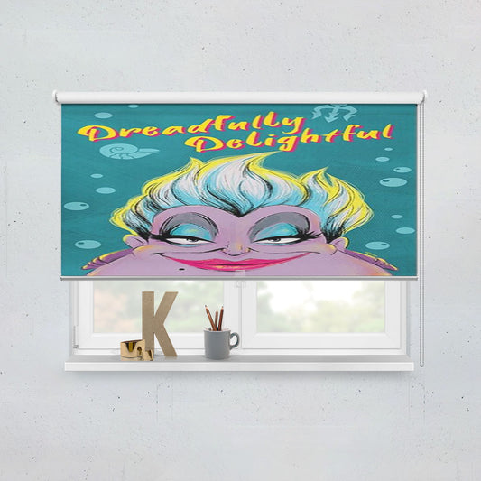 Dreadfully Delightful Ursula Window Roller Blinds Shades