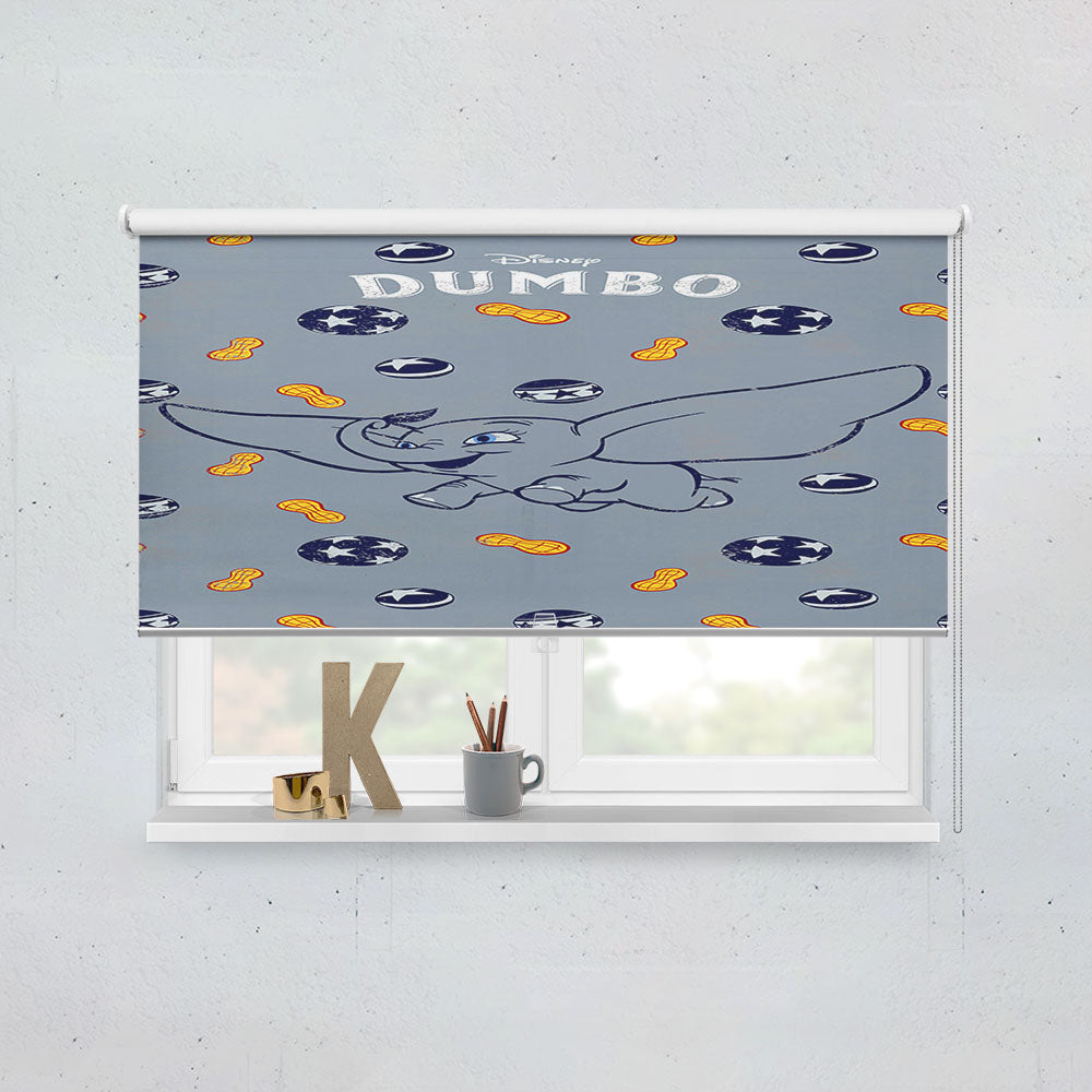 Dumbo And Peanuts Sticker Window Roller Blinds Shades