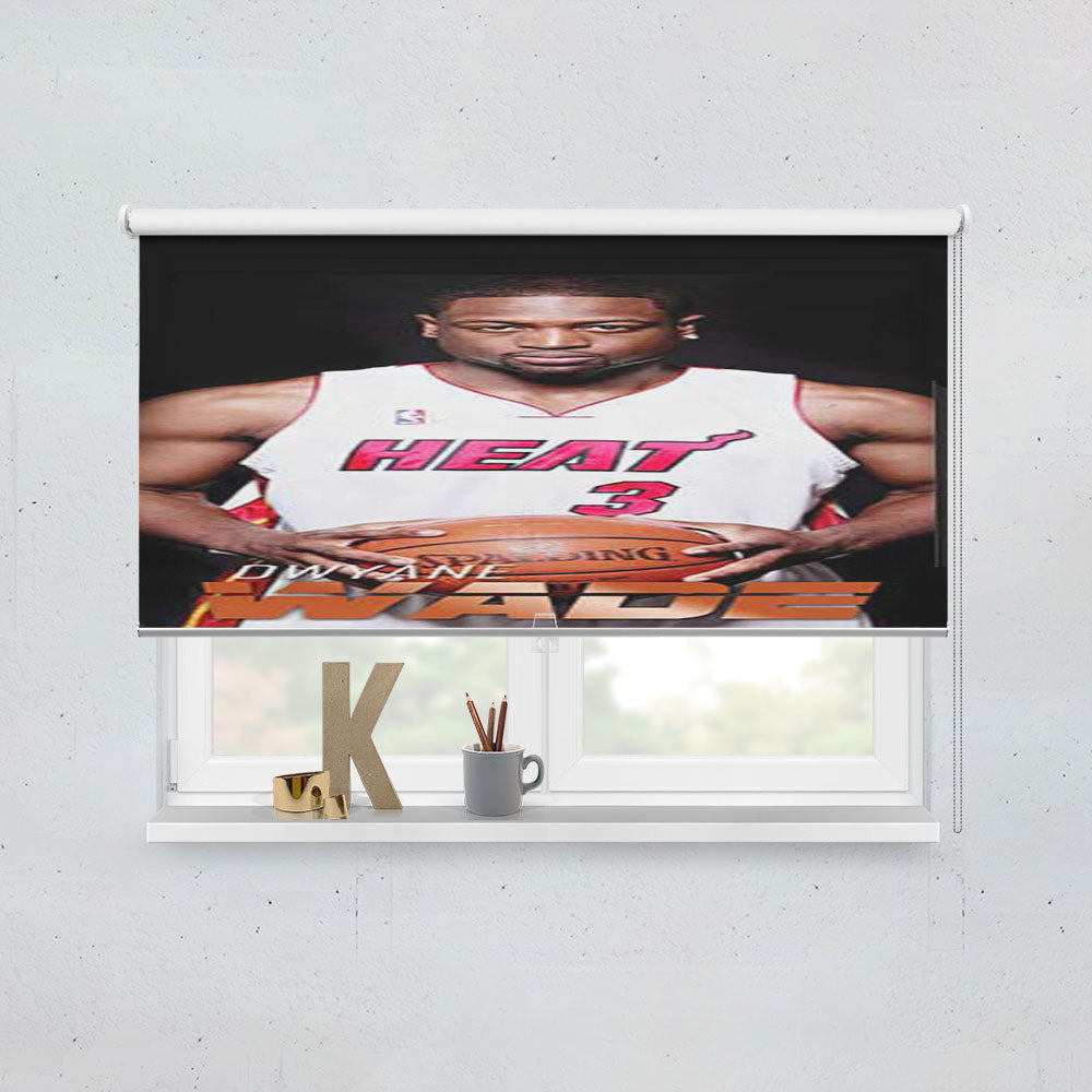 Dwyane Wade Basketball Window Roller Blinds Shades