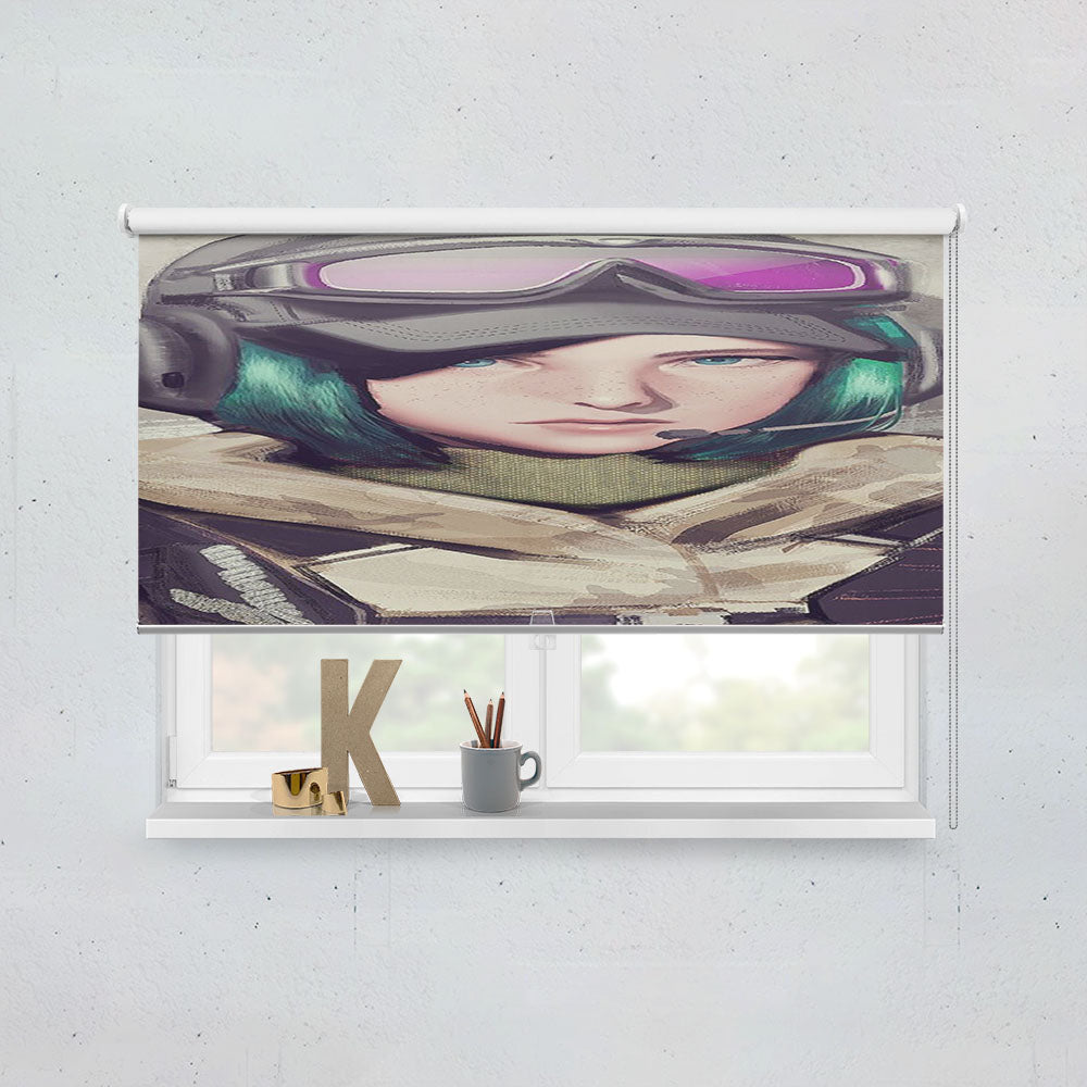 Ela Rainbow Six Siege Window Roller Blinds Shades