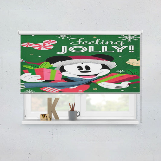 Feeling Jolly Mickey Mouse Window Roller Blinds Shades