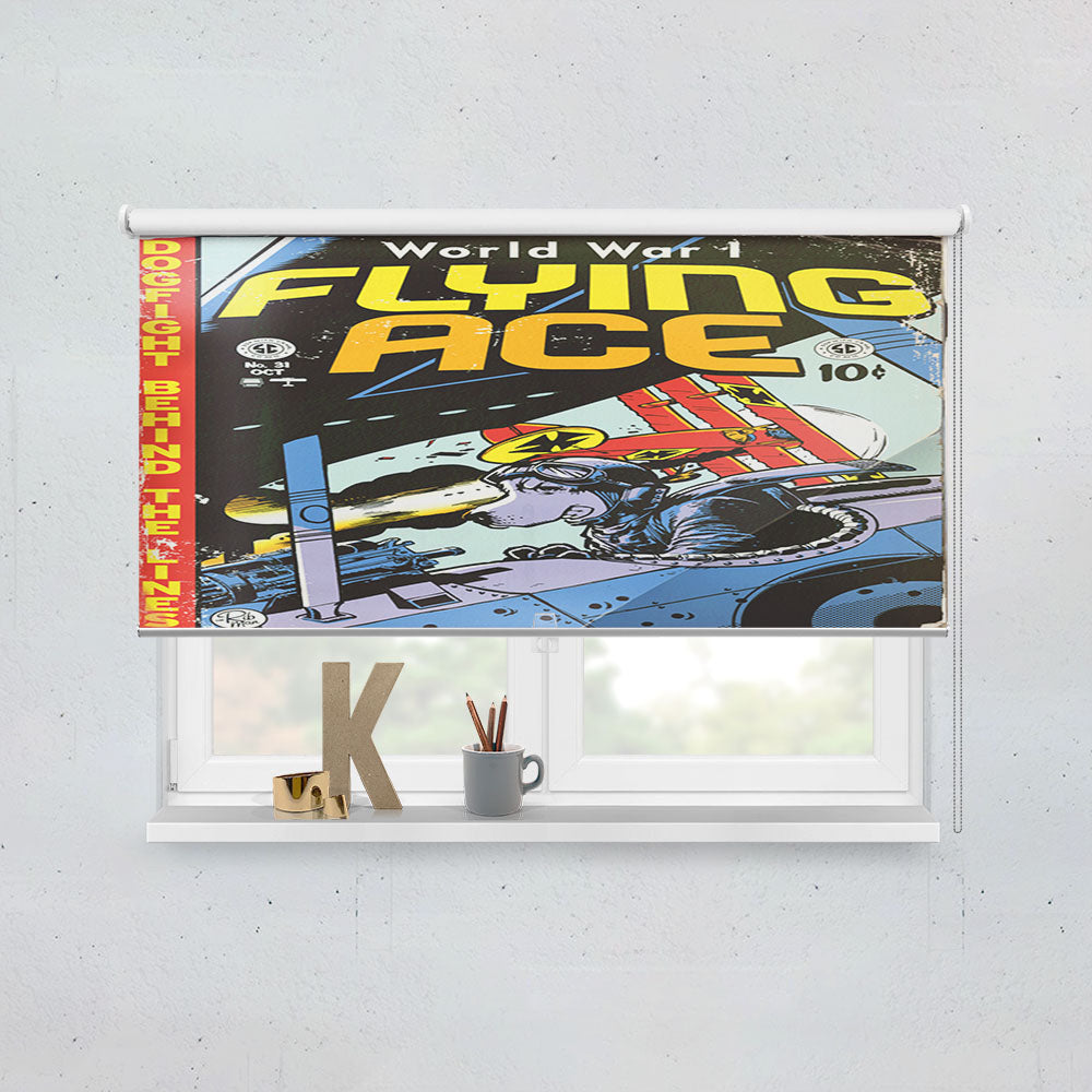 Flying Ace Snoopy Window Roller Blinds Shades