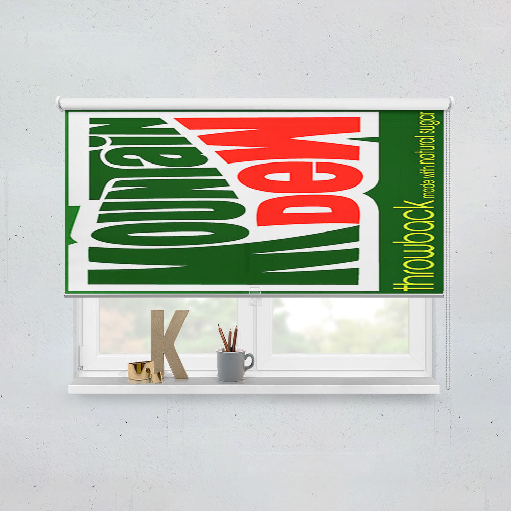 Funny Mountain Dew Window Roller Blinds Shades