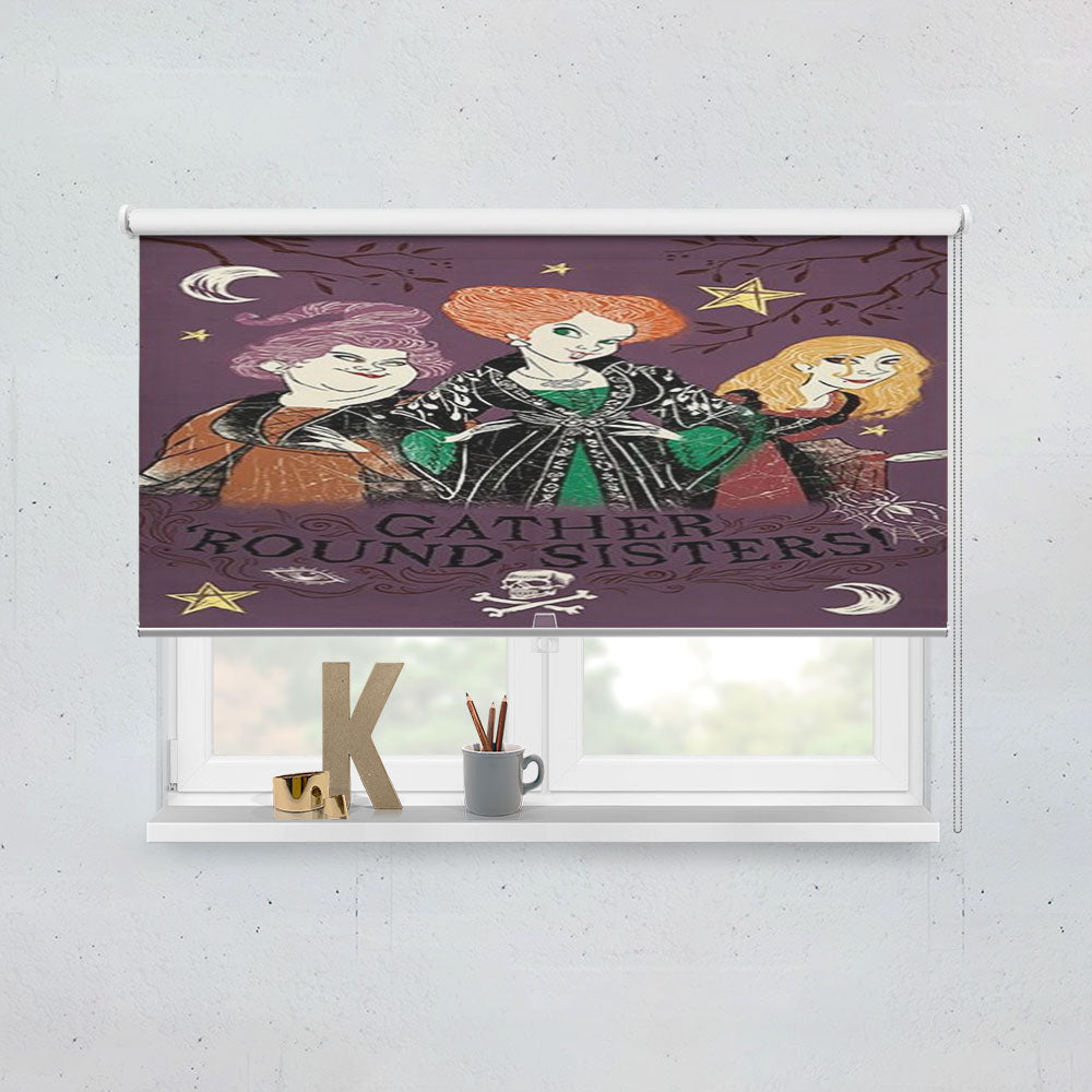 Gather Round Sisters Window Roller Blinds Shades