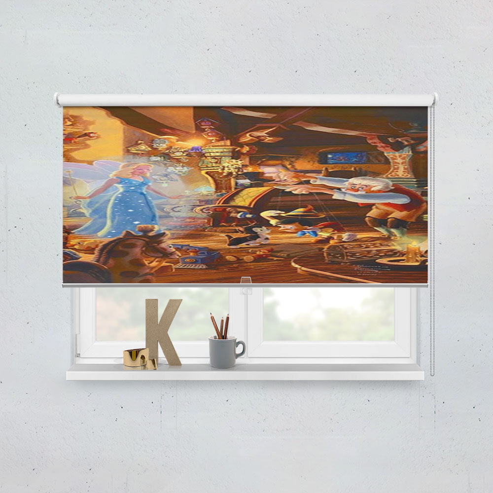 Geppetto’S Pinocchio Window Roller Blinds Shades