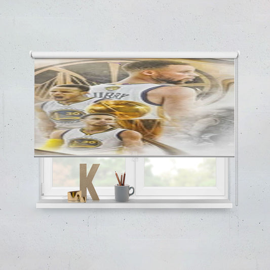 Golden State Warriors Curry Collages Window Roller Blinds Shades
