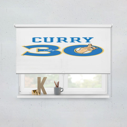 Golden State Warriors Stephen Curry 30 Window Roller Blinds Shades